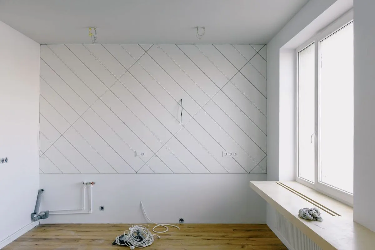 Before works — Floors and tiling