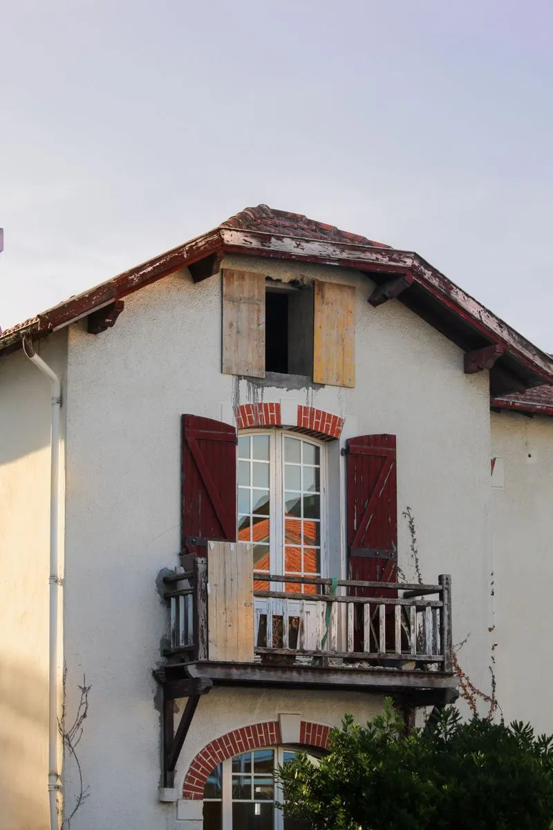 Maison basque traditionnelle à Hendaye